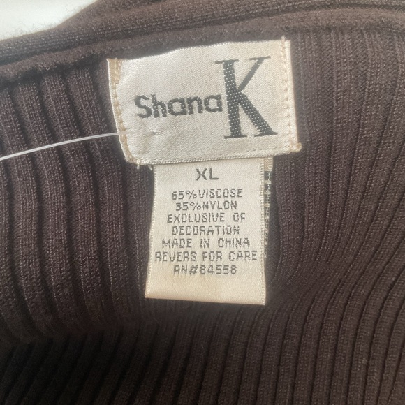 Shana K  ladies buttonless cardigan sweater. NWT - Picture 3 of 8